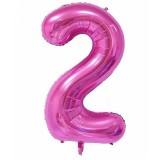 Baloane cifre mov 45 cm , Decor elegant pentru aniversari si petreceri