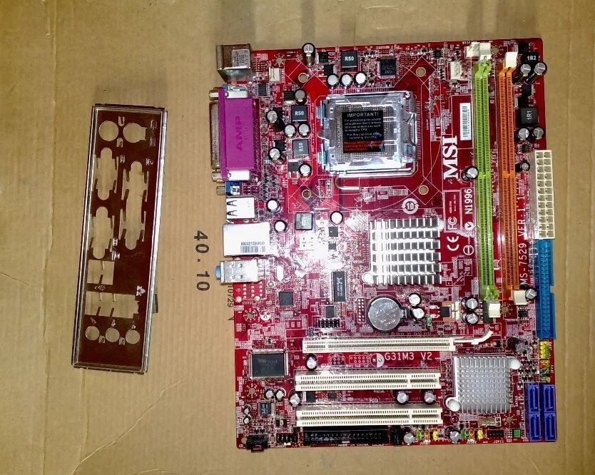 Placa de baza msi g31m3-v2 socket 775, Pentru INTEL, LGA 775, DDR2 |  Okazii.ro