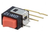 Rocker Switch SPDT 2 ON-ON 0.01A 28VAC 28VDC GW -25&divide;55&deg;C