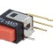 Rocker Switch SPDT 2 ON-ON 0.01A 28VAC 28VDC GW -25&divide;55&deg;C