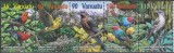 Timbre cu păsări din Vanuatu