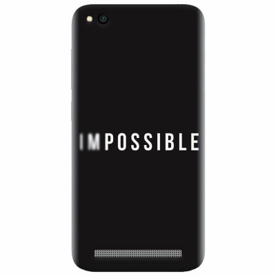 Husa silicon pentru Xiaomi Redmi 4A, Impossible foto