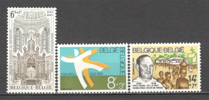 Belgia.1978 Solidaritate-Aniversari si evenimente MB.204
