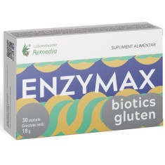 Enzymax&nbsp;Biotics Gluten, 30 capsule, Laboratoarele Remedia