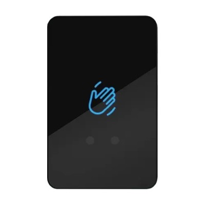 Buton de iesire Touchless ajustabil, plastic negru, montaj aparent, IP66 CSB-20C30S-P2 foto