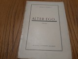 ERNEST VERZEA (autograf) - Alter Ego... - &quot;Bucovina&quot; I. E. Toroutiu, 1942, 64 p.