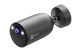 Camera supraveghere IP wireless cu SIM 4G si baterie EZVIZ, Alarma Smart, 4MP 2K, IR+LED alb 15m, Audio, IP65, CS-EB3(2K-4GA) SafetyGuard Surveillance