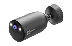 Camera supraveghere IP wireless cu SIM 4G si baterie EZVIZ, Alarma Smart, 4MP 2K, IR+LED alb 15m, Audio, IP65, CS-EB3(2K-4GA) SafetyGuard Surveillance