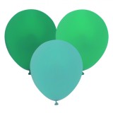 Set Baloane Party, Simple, Mărime 30cm, Culoare Verde, 20 Bucăți, Oem