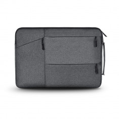 Husa Upzz Tech Protect Pocket Compatibila Cu Laptop 15 - 16 Inch ,dark Gri foto