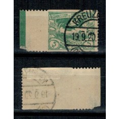 Silezia Superioara 1920 - Mi15aUdr eroare, stampilata
