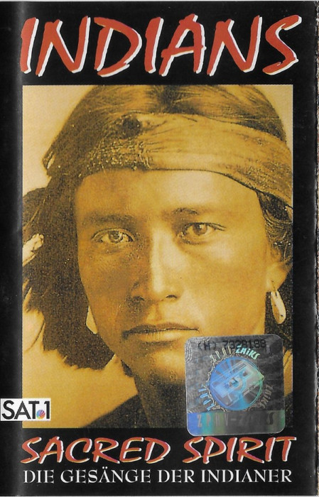 Casetă audio Sacred Spirit &lrm;&ndash; Indians - Die Ges&auml;nge Der Indianer, originală