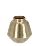 Cumpara ieftin Set 12 vaze flori metal auriu Saad 8x8 cm