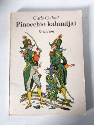 Pinocchio kalandjai, Carlo Collodi, Kriterion 1986, ilustratii color foto
