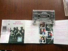 queen works 1994 album caseta audio muzica hard pop rock Parlophone rec. poland
