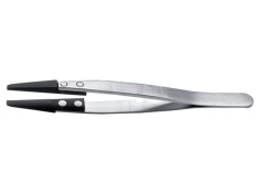 Pensetă ESD cu capete interschimbabile IDEAL-TEK 269CF.SA.1, v&acirc;rf plat