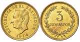 El Salvador 1974 - 3 centavos aUNC