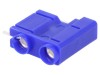Soclu Banană 4mm Albastru 10A 250VDC PCB, DELTRON