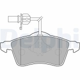 DELPHI LP1707 set placute frana,frana disc