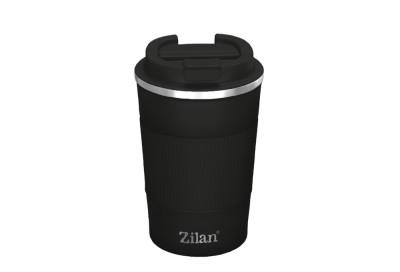 Cana de cafea Zilan ZLN9922 termos, capacitate 510ml, interior din inox, pereti dublii, negru foto