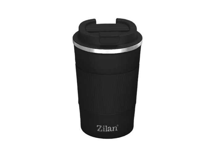 Cana de cafea Zilan ZLN9922 termos, capacitate 510ml, interior din inox, pereti dublii, negru