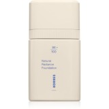 Korres Natural Sheer Foundation make-up cu textura usoara pentru un look natural culoare 01 Light 30 ml