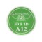 Gel UV 4D plastilina, gel plastart, Global Fashion, A12, 7g, verde aprins