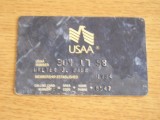 B12 16 - Card comercial - USAA - piesa de colectie