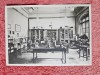 Fotografie tip carte postala, Scoala Centrala de Fete din Bucuresti, sala de fizica, inceput de secol XX