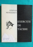Stefan Nenitescu &ndash; Exercitii de tacere ( cu desene de Sabin Popp )