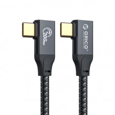 Cablu USB Orico CSL32 100W USB Type-C - USB Type-C 1m negru