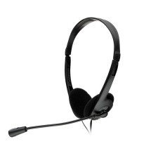 CASTI SPACER SPK-223 CU FIR, NEGRU foto