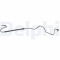 Furtun frana spate DELPHI, Citroen C4, 2004- DS4; Peugeot 307, 2000-2012, 308 CC, 2009-2015, 308, 2007-2016, partea dreapta, spate; puntea spate; dre