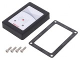 Carcasa IP65 80,5x55x13,5mm Policarbonat Neagră