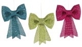 Set 12 ornamente brad Craciun Fundite plastic multicolor 23x22h