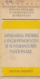 Apararea Patriei, a Independentei si Suveranitatii Nationale