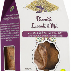 Biscuiti cu lavanda si mei, 130g, Ambrozia