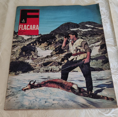 Revista FLACĂRA - anul XXI Nr. 6 (870) - 5 februarie 1972 foto