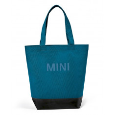 Geanta Oe Mini Shopper Color Block Albastru / Negru 80222460862