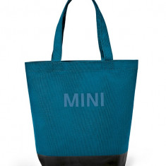 Geanta Oe Mini Shopper Color Block Albastru / Negru 80222460862