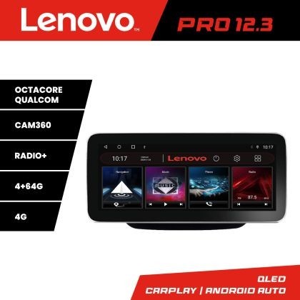 Navigatie Mitubishi Lancer 2001-2007 K-lancer07 Lenovo PRO 4+64 12.3 inch qled android 4G DSP gps internet 32 CarStore Technology