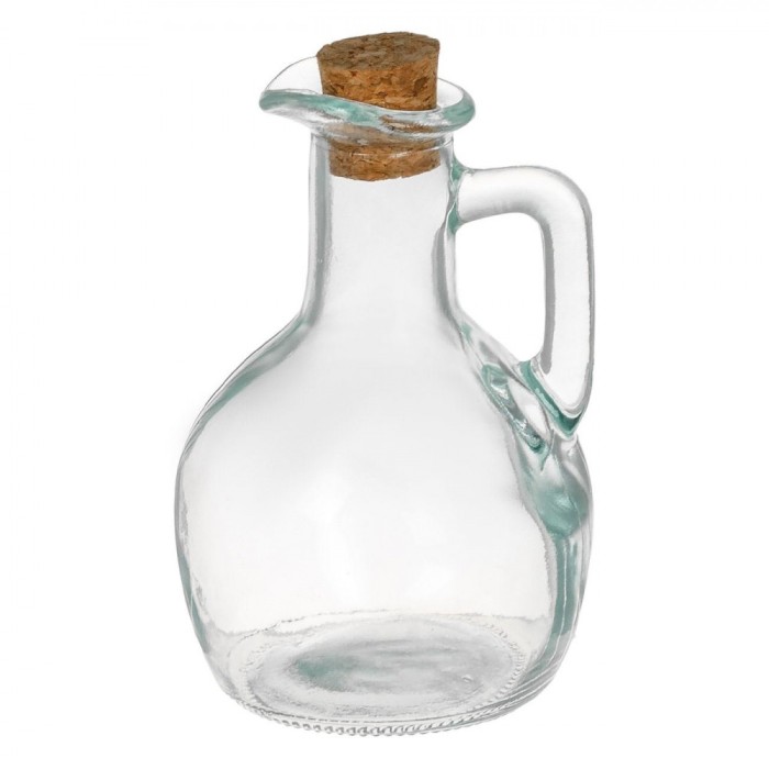 Ulcior Sticlă, Manual, Dop Plută, Capacitate 160ml, Transparent