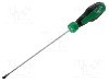 Șurubelniță plată GOLDTOOL TG-06, v&acirc;rf SL 3.2mm, lungime 150mm, profesională