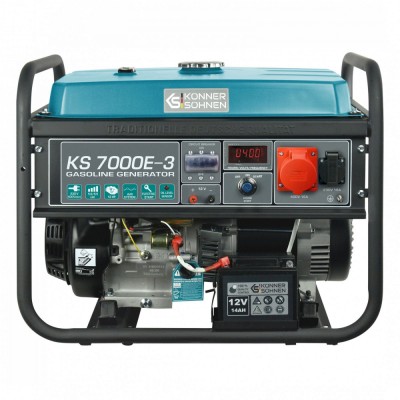 Generator pe benzina Konner Sohnen KS 7000E-3 foto
