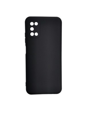 Husa Telefon Silicon Samsung A03s Matte Black foto