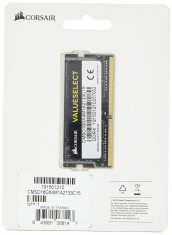 Memorie Laptop Corsair ValueSelect, 16GB (2x8GB), DDR4, 2133MHz, CL15, 1.2v, Dual Channel Kit foto
