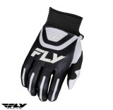 Manusi copii cross-enduro pentru scuter - motocicleta Fly Racing model F-16 culoare: negru/alb Negru/alb 2XS