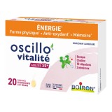 Tablete Efervescente, Boiron, Oscillo&amp;#039;Vitalit&eacute;, pentru Adulți 50+, pentru Energie și Vitalitate, fara Zahar, 20tb