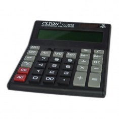 Calculator electronic CLTON CL-2012, afisaj mare foto