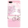 Husa silicon pentru Huawei Y6 Pro 2017, Pink Spring